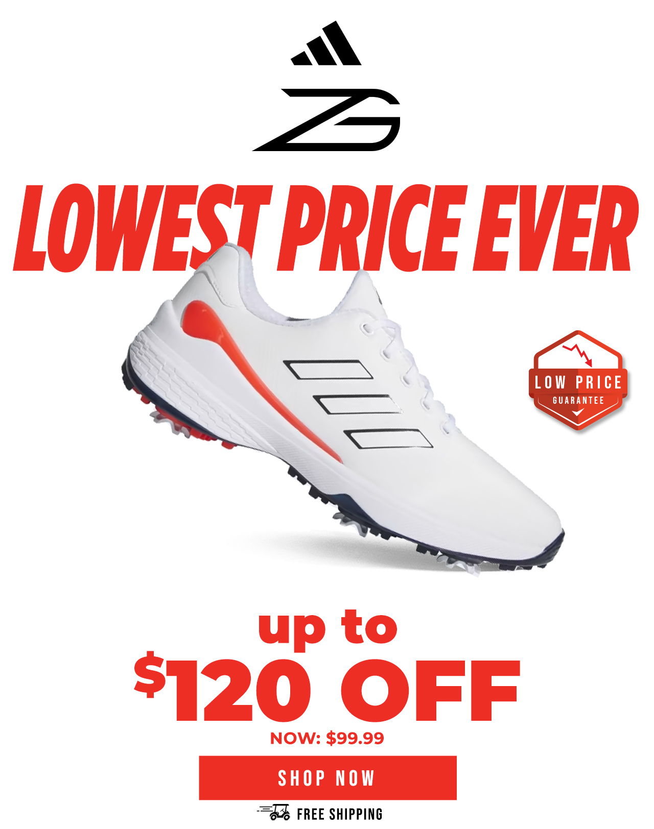 adidas ZG23 Golf Shoes | ON SALE