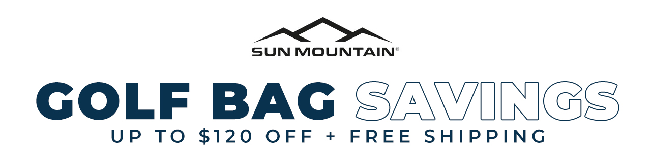 Sun Mountain Golf Bag Savings