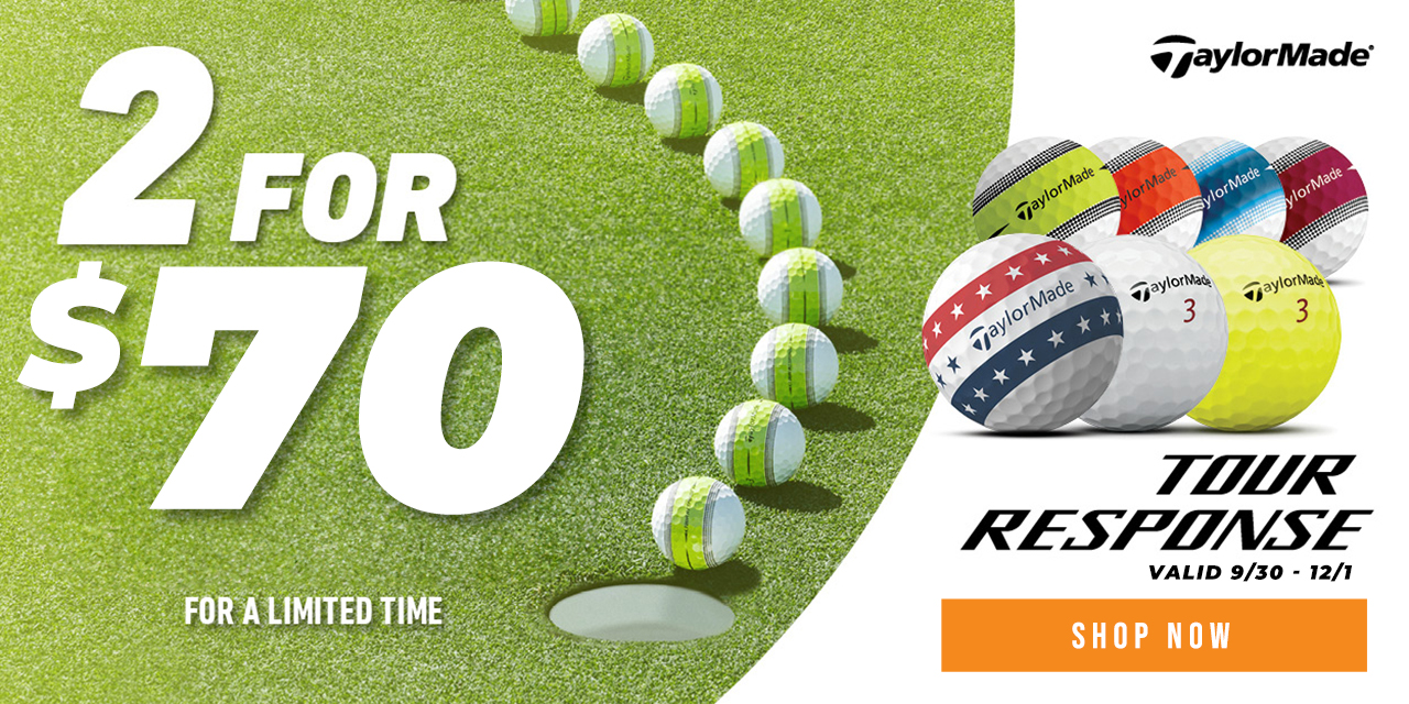 TaylorMade Tour Response Golf Balls | 2 for $70