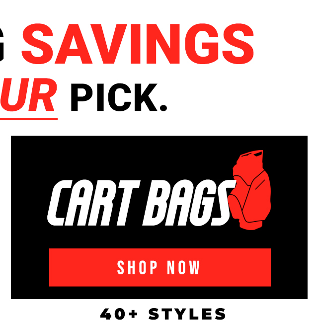 Cart Bags | ON SALE