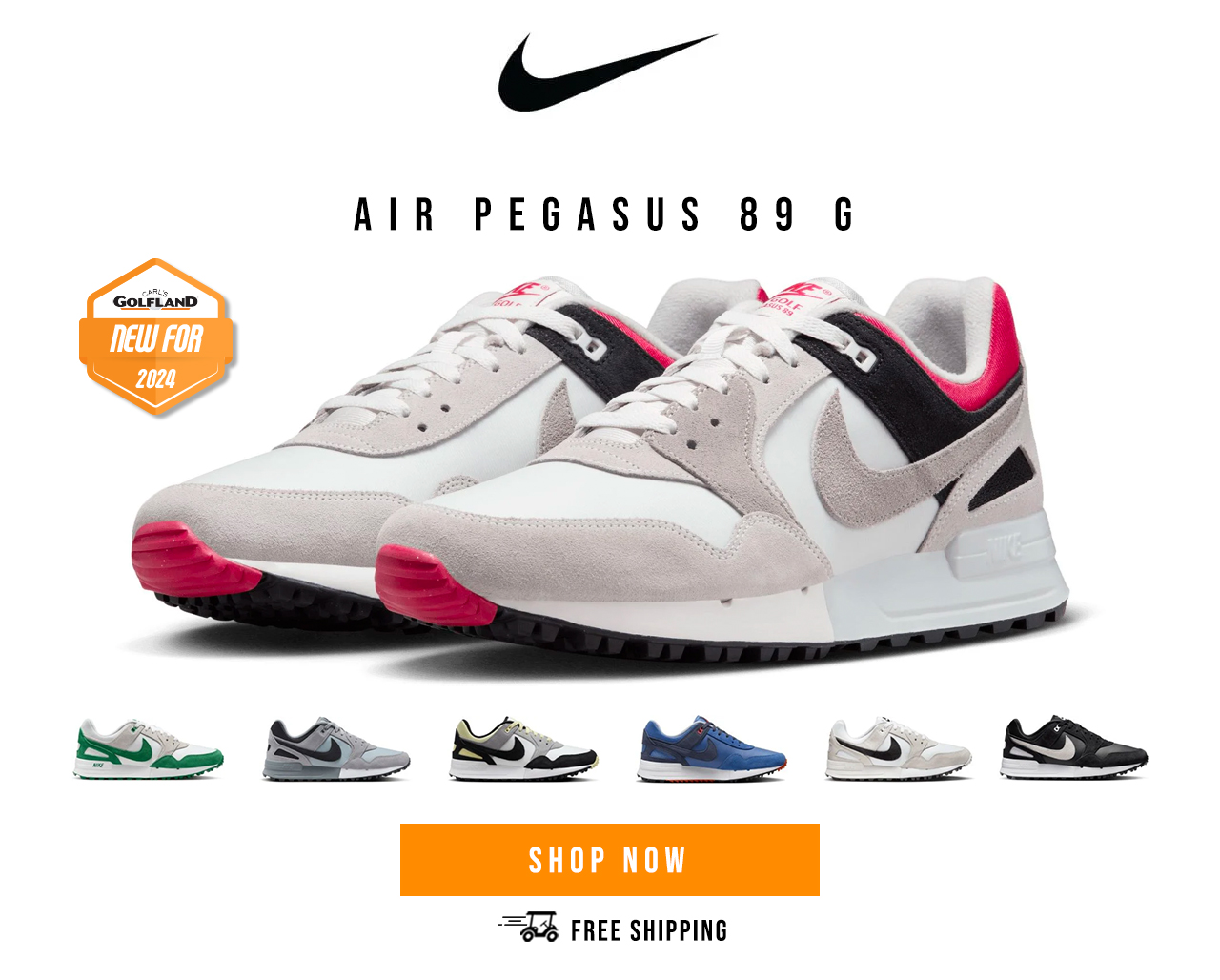 Nike Air Pegasus 89G Golf Shoes