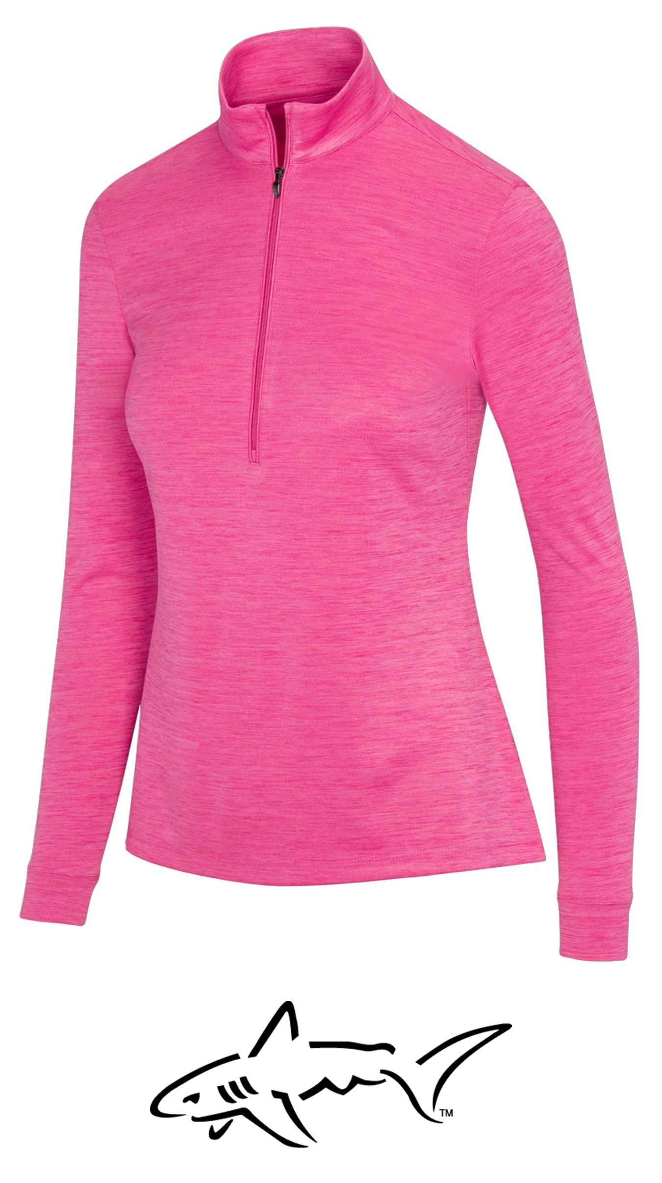 Greg Norman Womens Utility 1/2-Zip Mock Golf Pullover - ON SALE