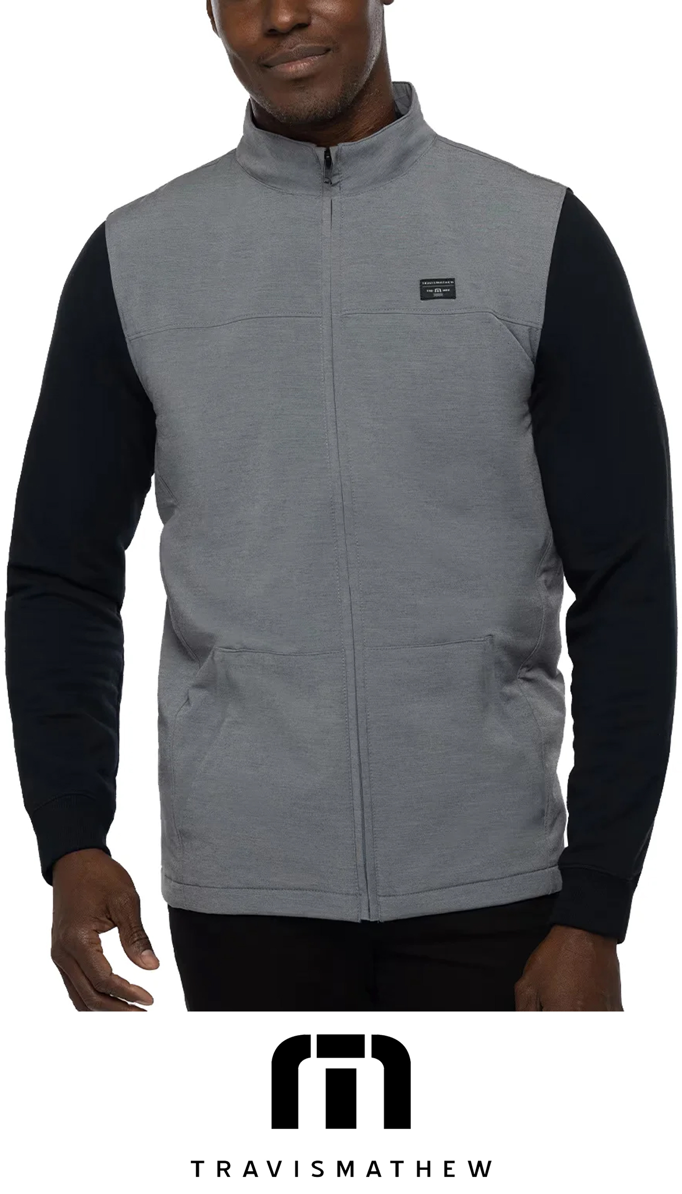 TravisMathew Top Of The Line Golf Vest - ON SALE