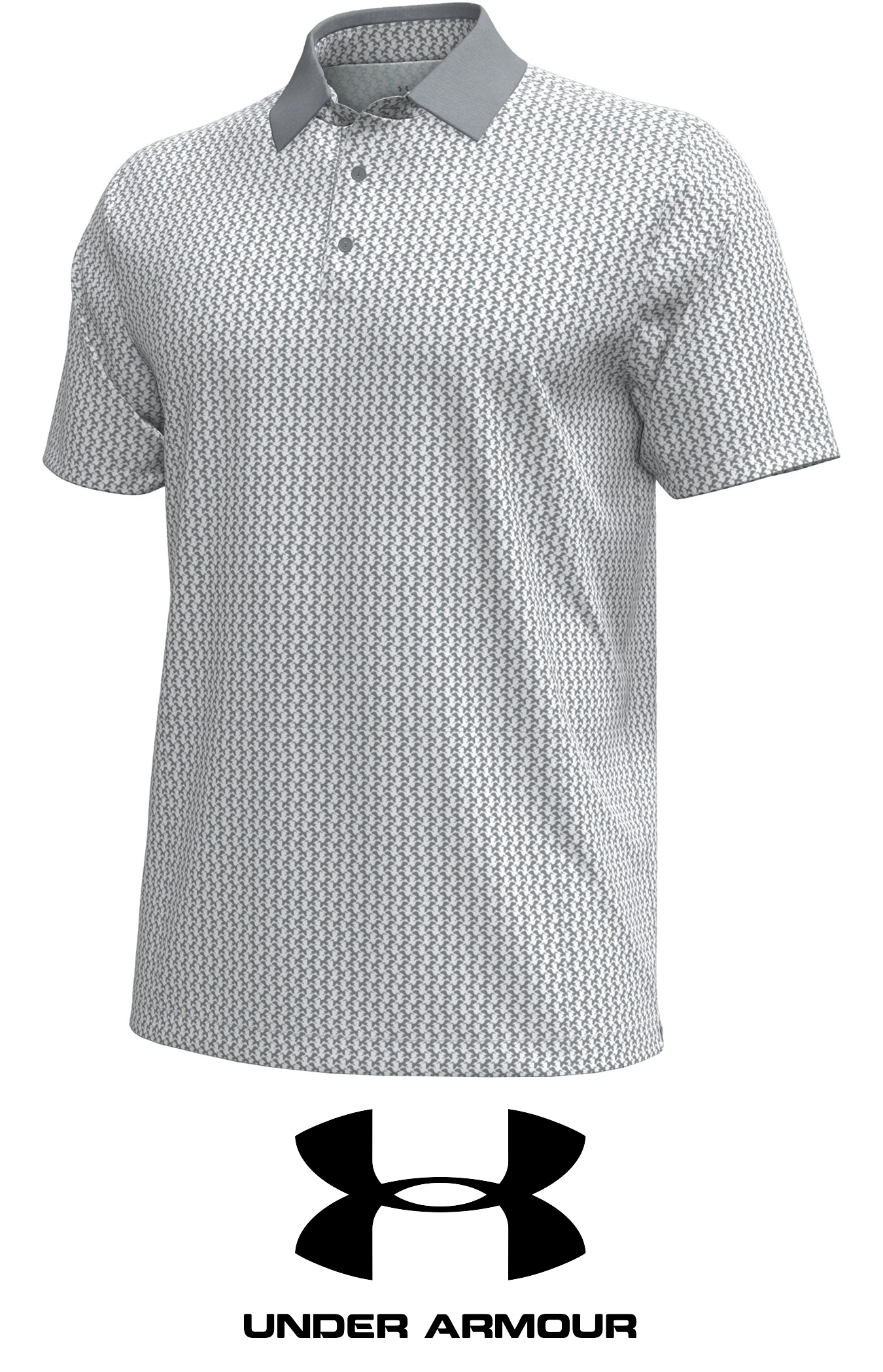 Under Armour Playoff 3.0 Crane Print Golf Polo - ON SALE