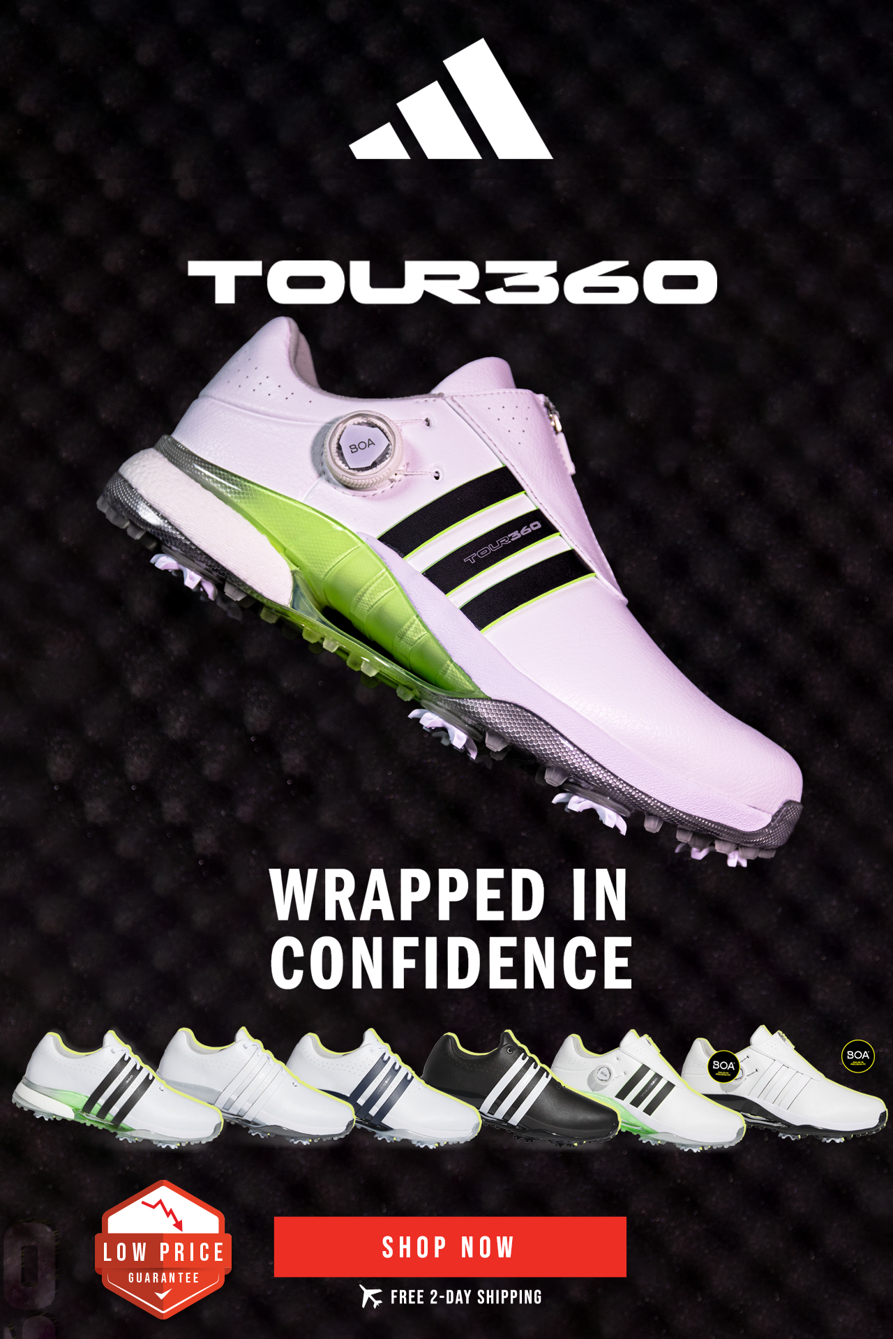 adidas Tour360 Golf Shoes