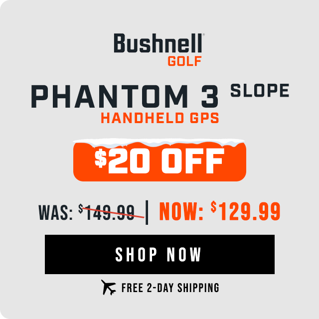 Bushnell Phantom 3 Slope GPS | $20 OFF