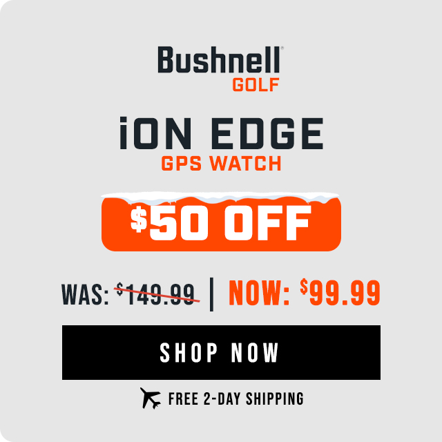 Bushnell iON Edge GPS Watch | $50 OFF