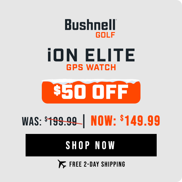 Bushnell iON Elite GPS Watch | $50 OFF