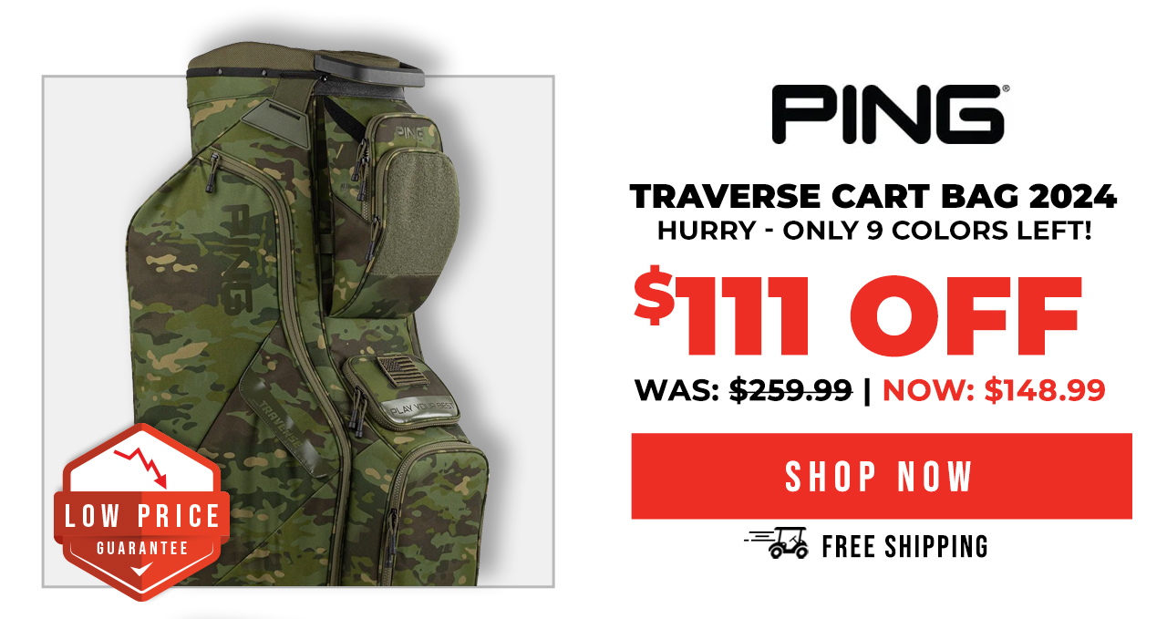 PING Traverse 2024 Cart Bag | ON SALE