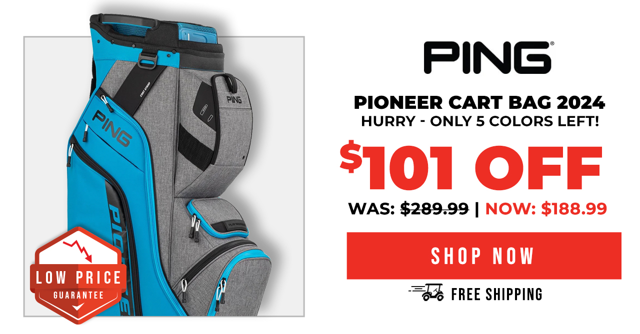 PING Pioneer 2024 Cart Bag | ON SALE