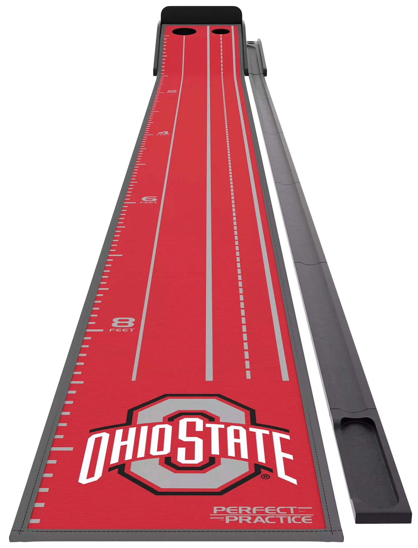 Perfect Practice Collegiate Edition Perfect Putting Mat - Ohio State Buckeyes