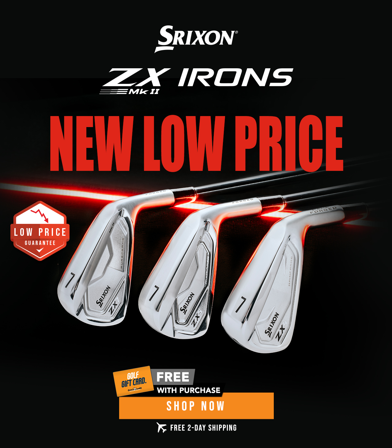 Srixon ZX MK II Irons | NEW LOW PRICE