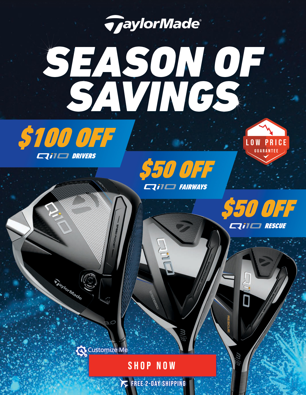 TaylorMade Qi 10 Holiday Savings