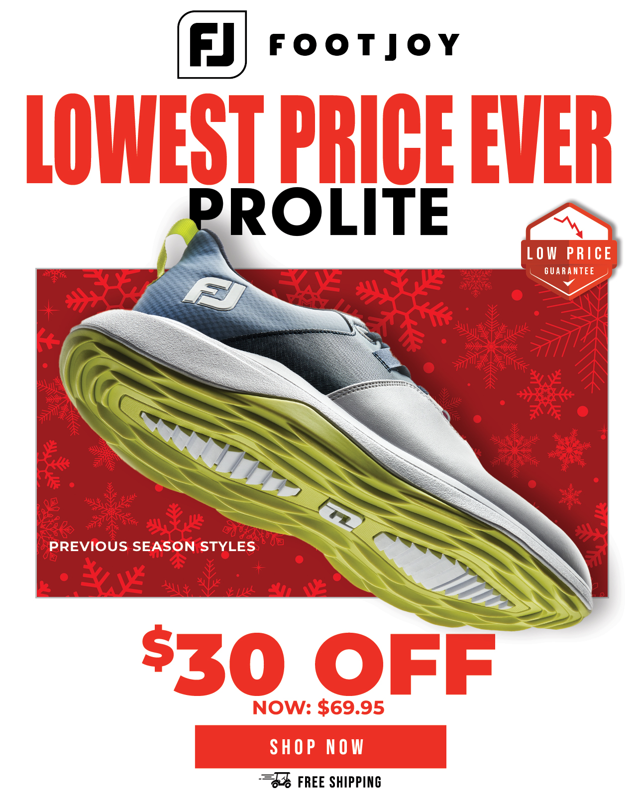 FootJoy Prolite Golf Shoes | NEW LOW PRICE