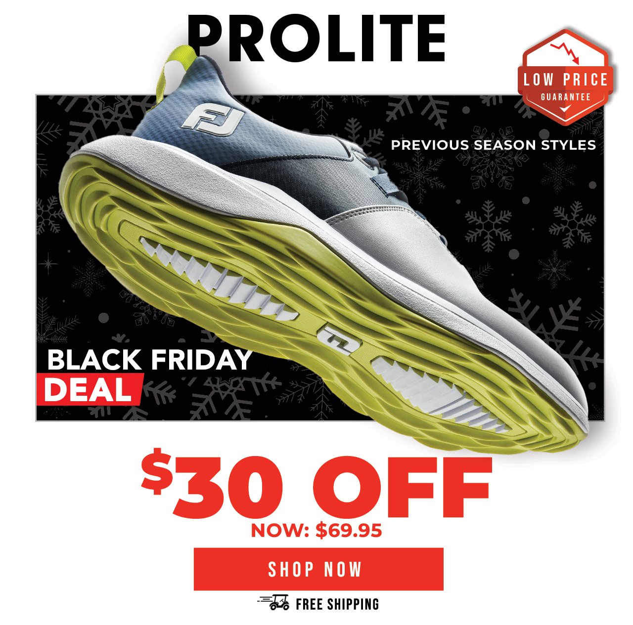 FootJoy Prolite Golf Shoes | Previous Season Styles