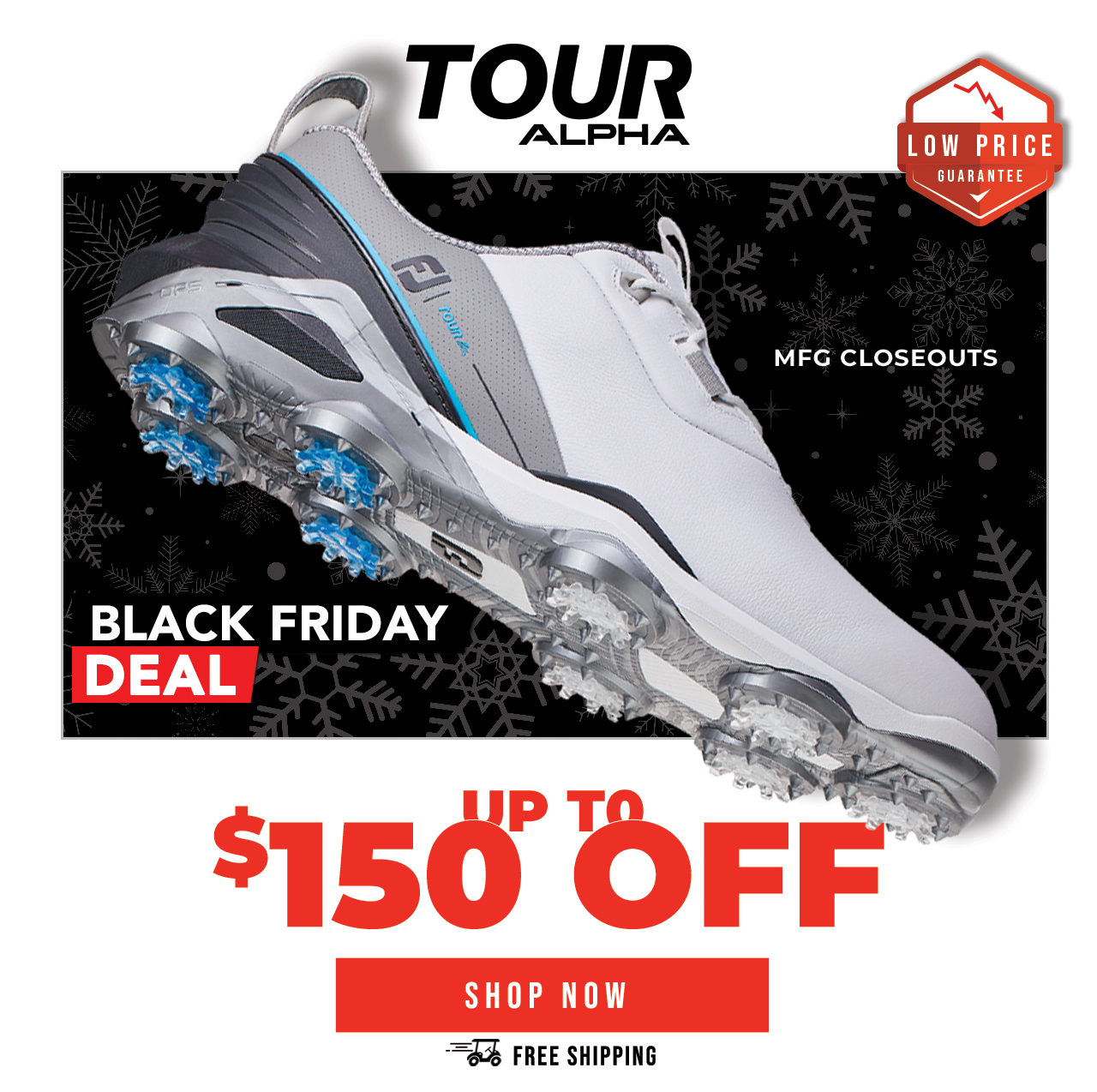 FootJoy Tour Alpha Golf Shoes | MFG Closeouts