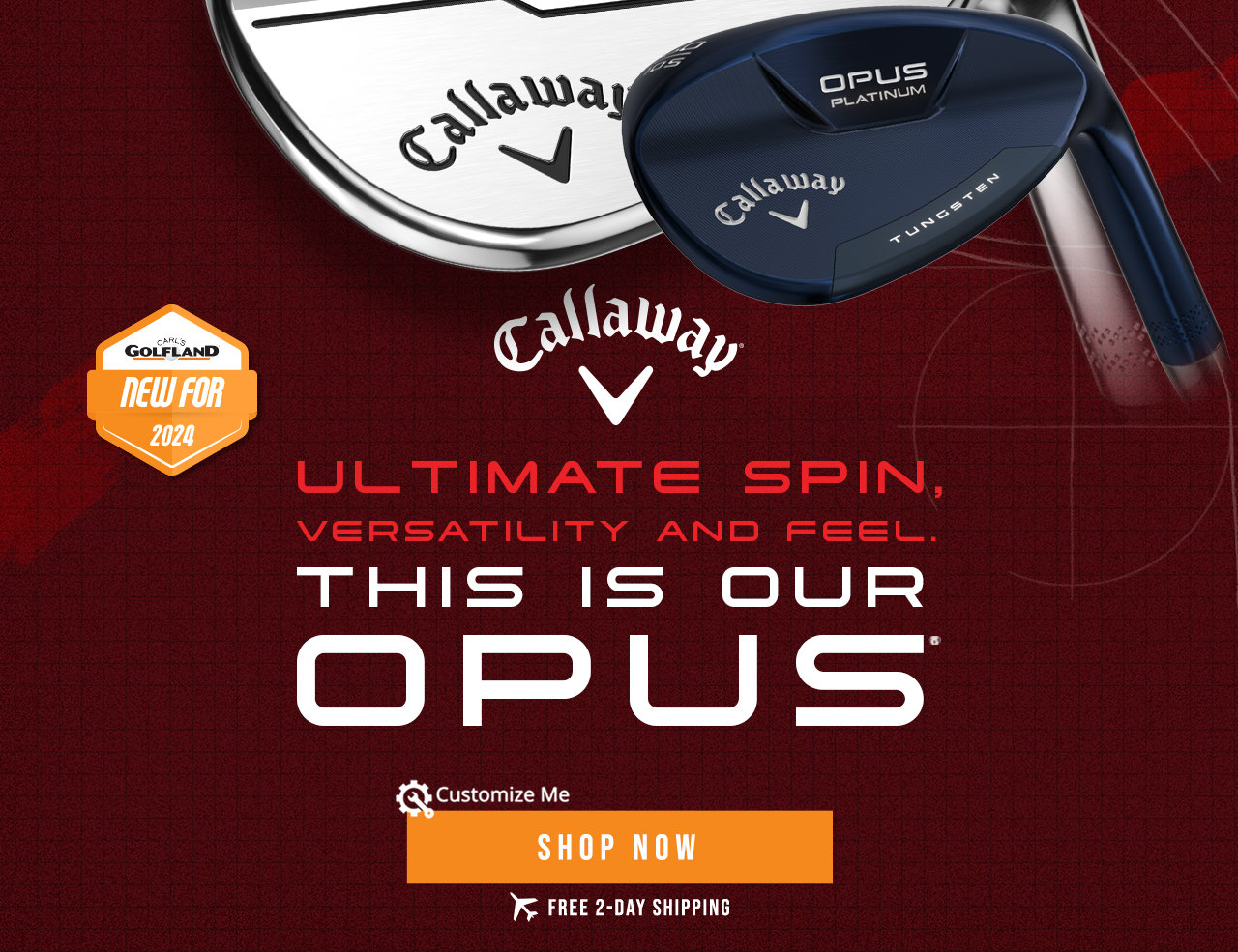 Callaway Opus Wedges 2024