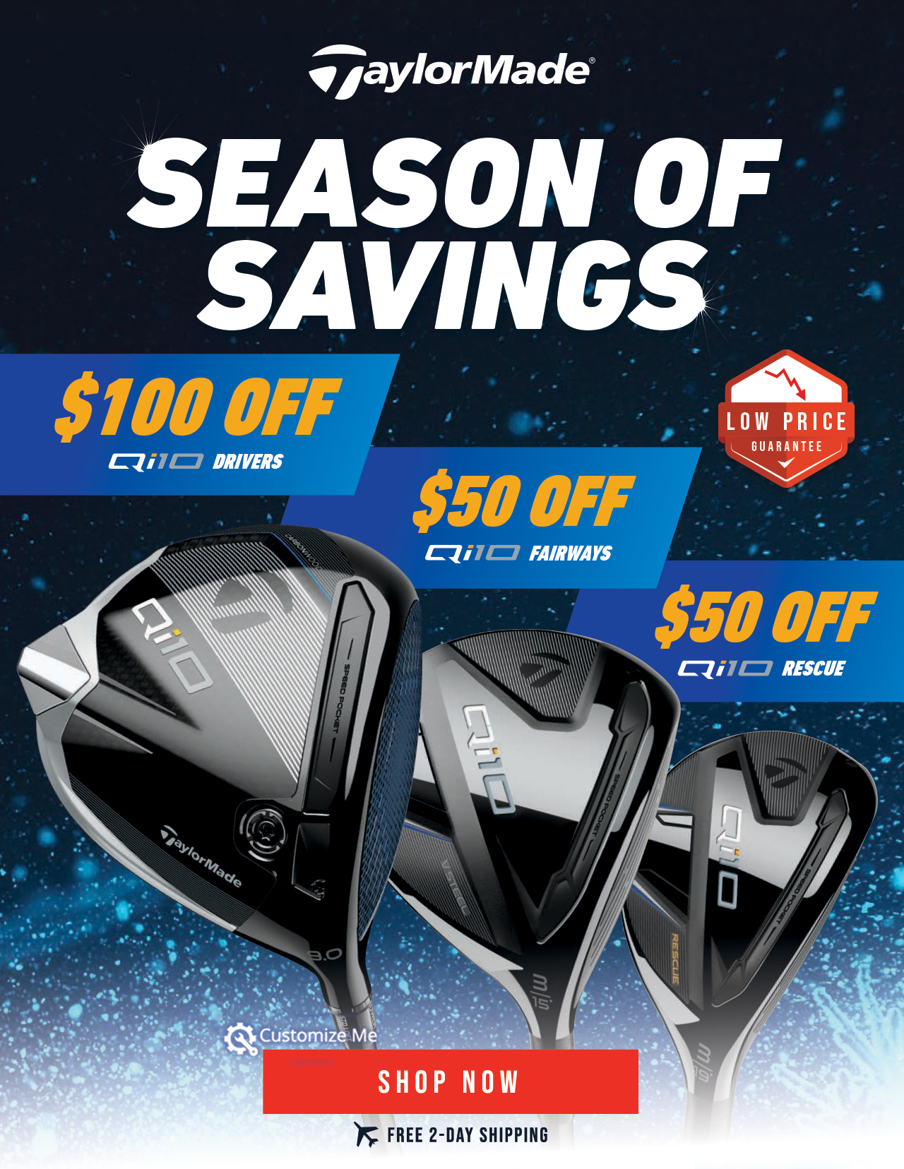 TaylorMade Qi10 Holiday Savings