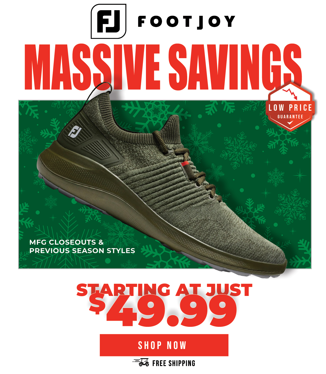 FootJoy MASSIVE Shoe Savings