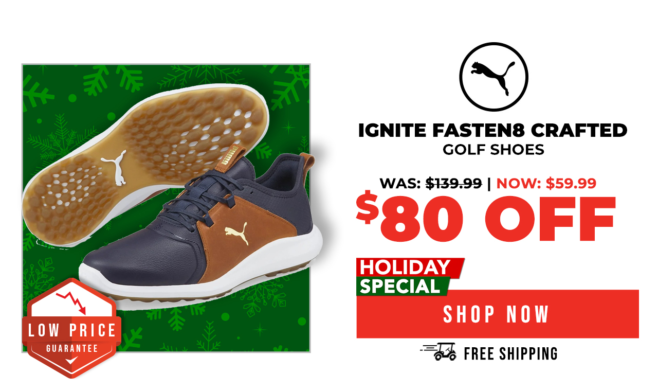 Puma Ignite Fasten8 Crafted Golf Shoes | ON SALE