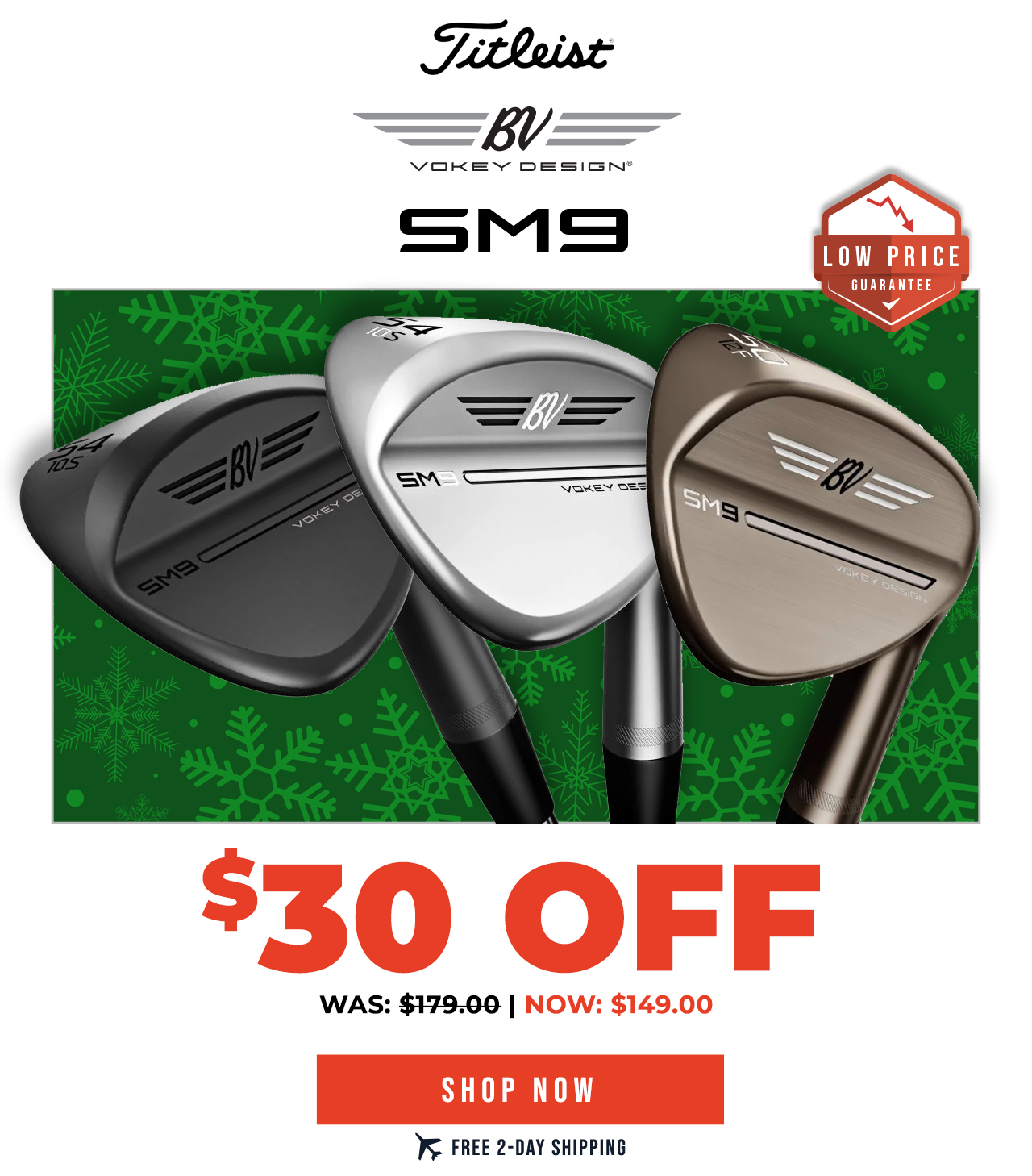 Titleist Vokey SM9 Wedges | ON SALE