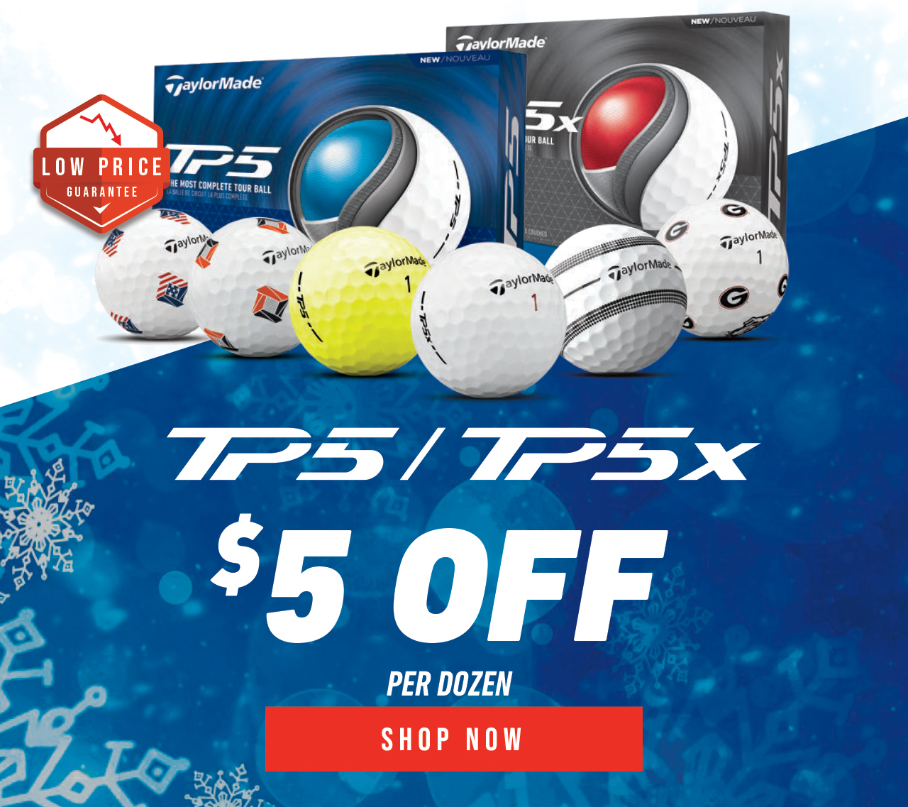 TaylorMade TP5 Holiday Savings