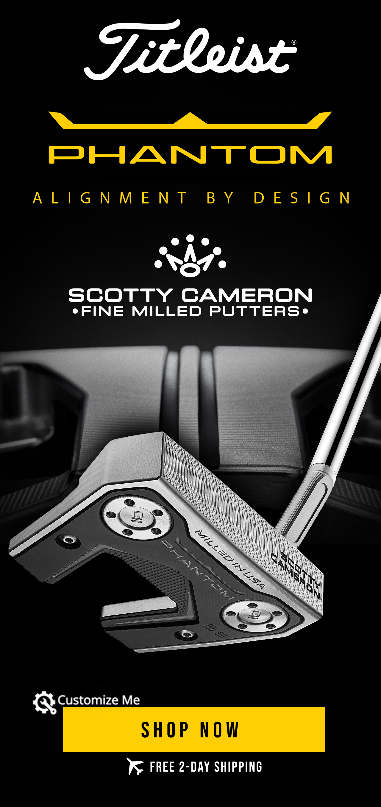 Titleist Scotty Cameron Phantom 2024 Putters