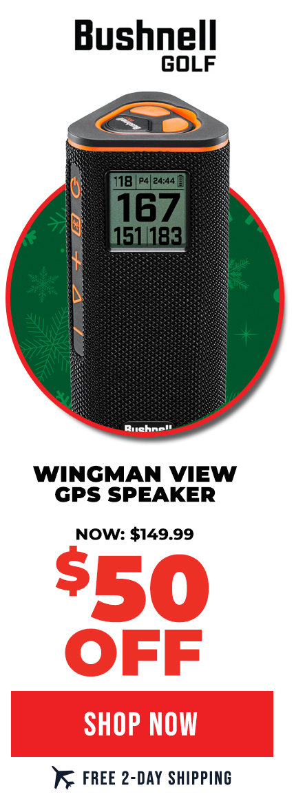 Bushnell Wingman View GPS Speakder | $50 OFF