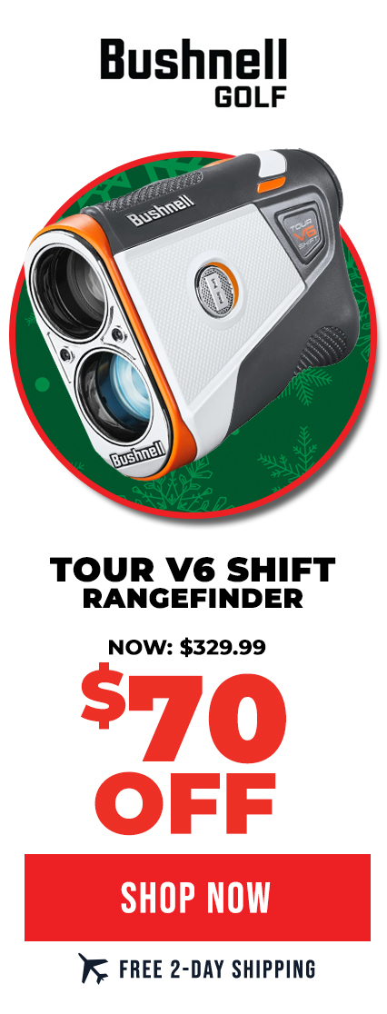 Bushnell Tour V6 Shift Rangefinder | $70 OFF