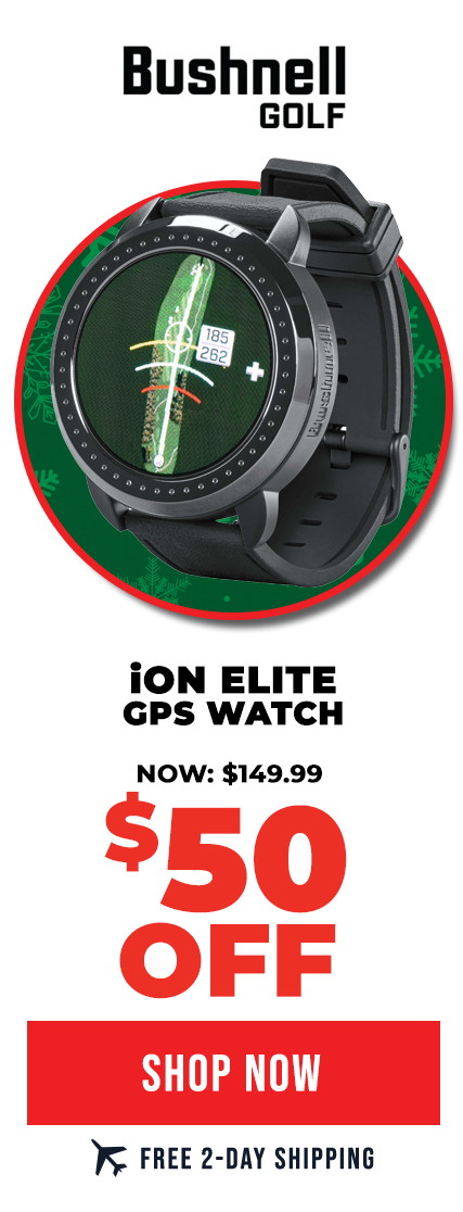 Bushnell iON Elite GPS Watch | $50 OFF