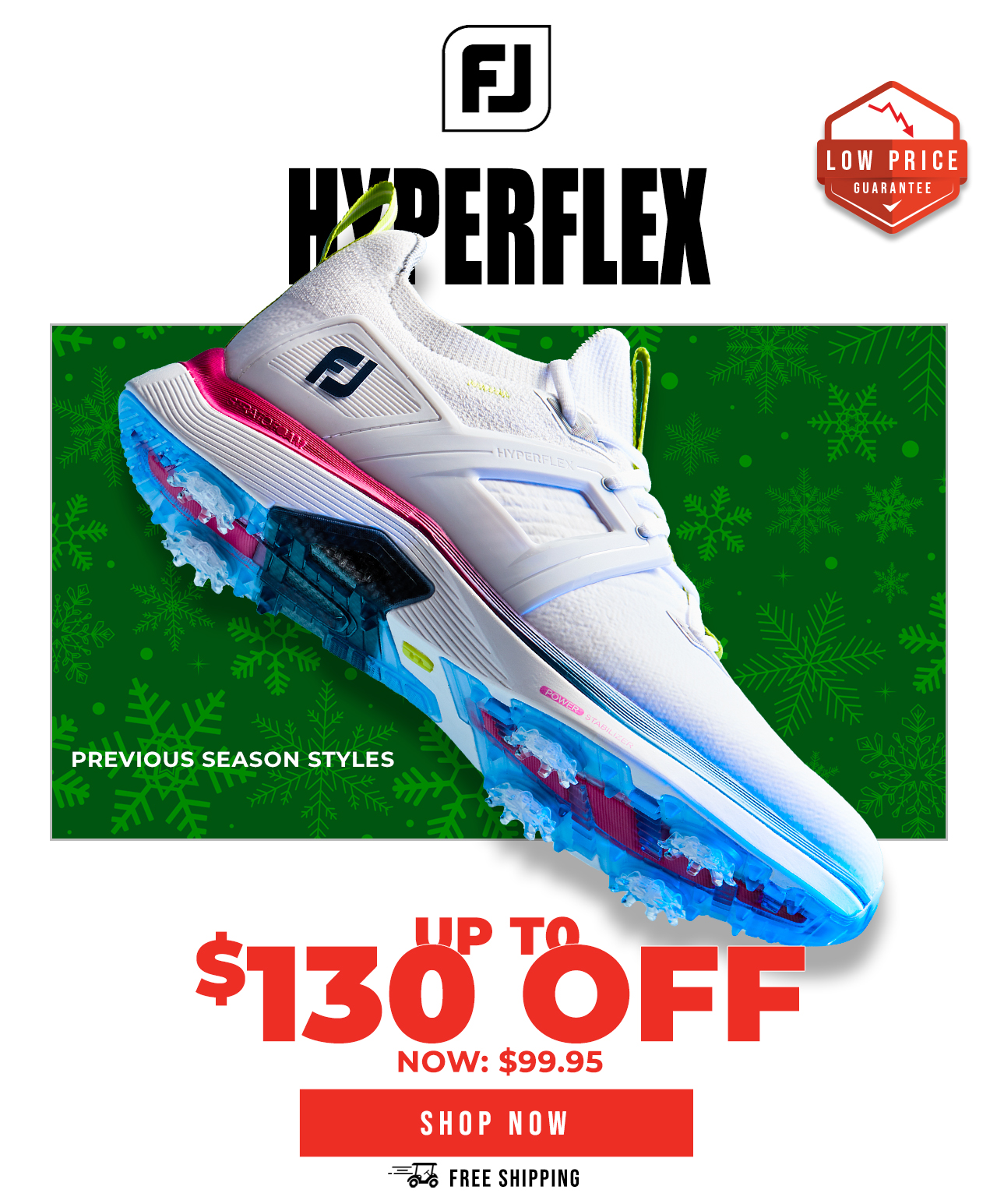 FootJoy HyperFlex Golf Shoes | ON SALE