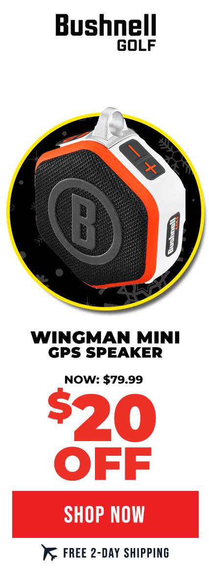 Bushnell Wingman Mini GPS Speaker | $20 OFF