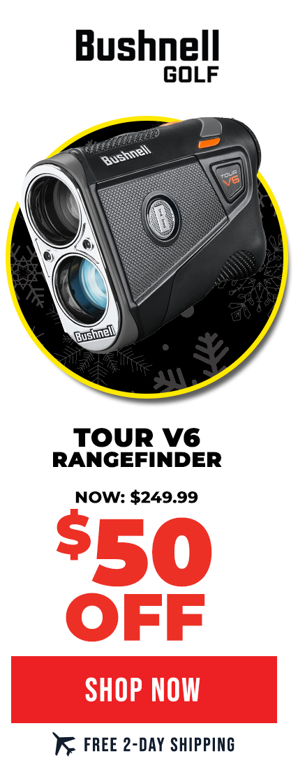 Bushnell Tour V6 Rangefinder | $50 OFF