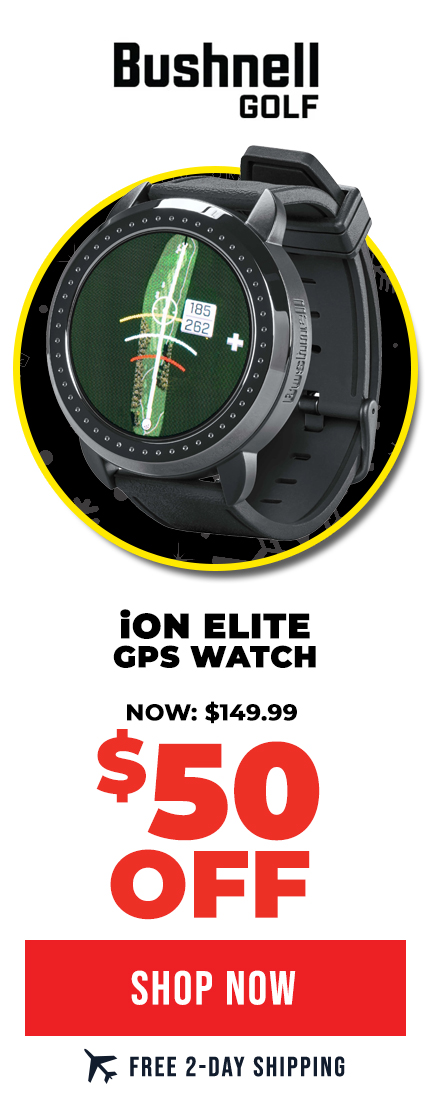 Bushnell iON Elite GPS Watch | $50 OFF