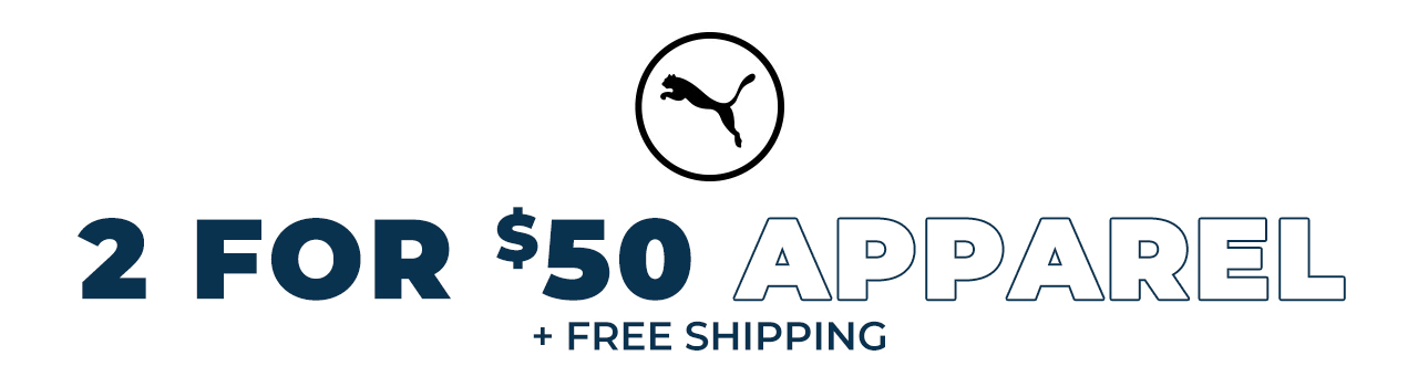 2 for $50 Apparel Deals