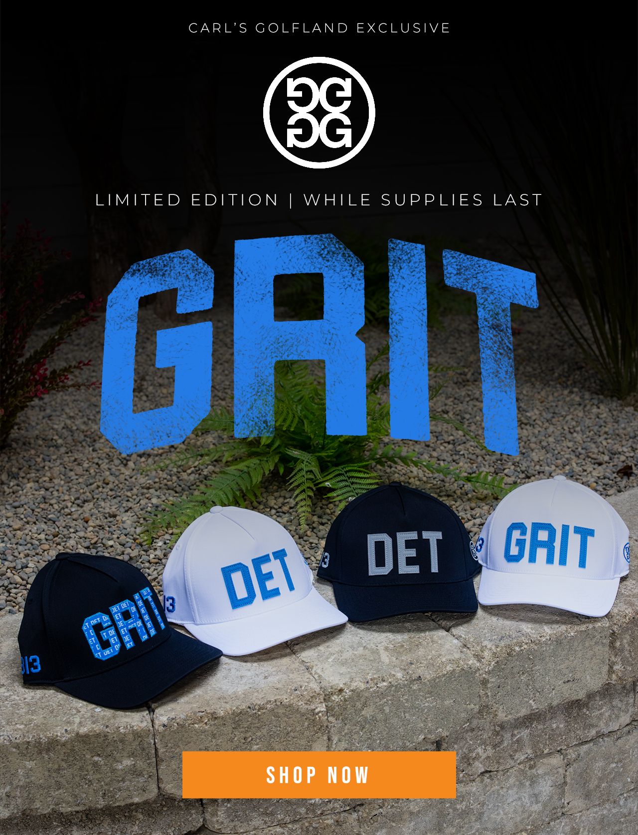 G/FORE Detroit GRIT Hats