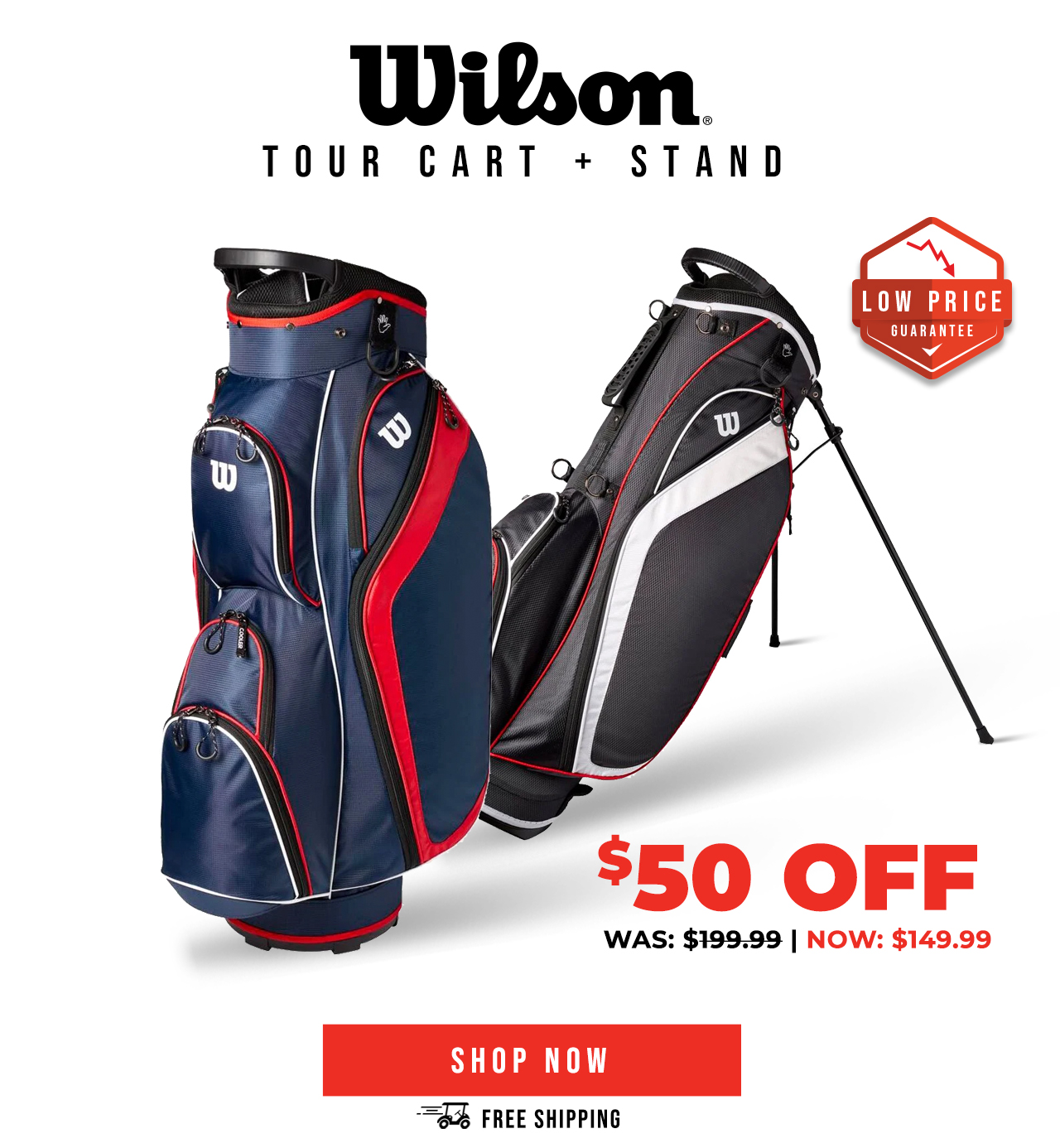 Wilson Tour Cart & Stand Bag