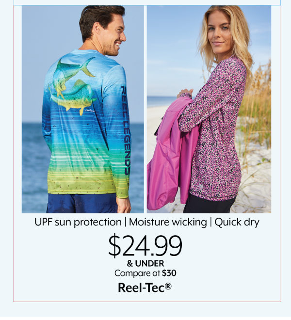 $24.99 & Under Reel-tec