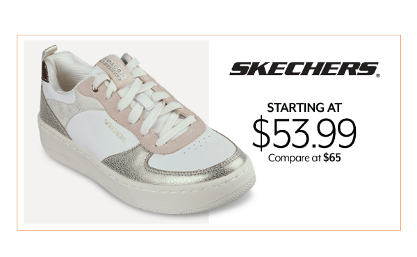 Starting at $53.99 Skechers