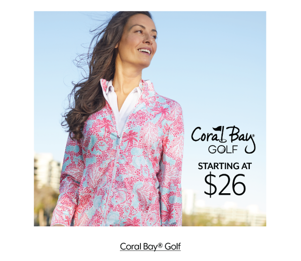 Starting at $26 Coral Bay Golf