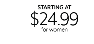 Starting at $24.99 PGA Tour for women