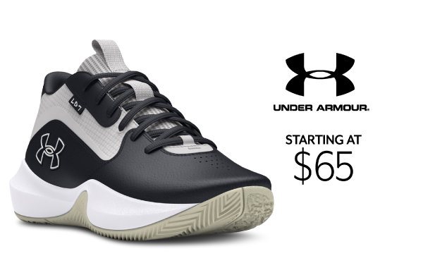 Starting at $65 Under Armour