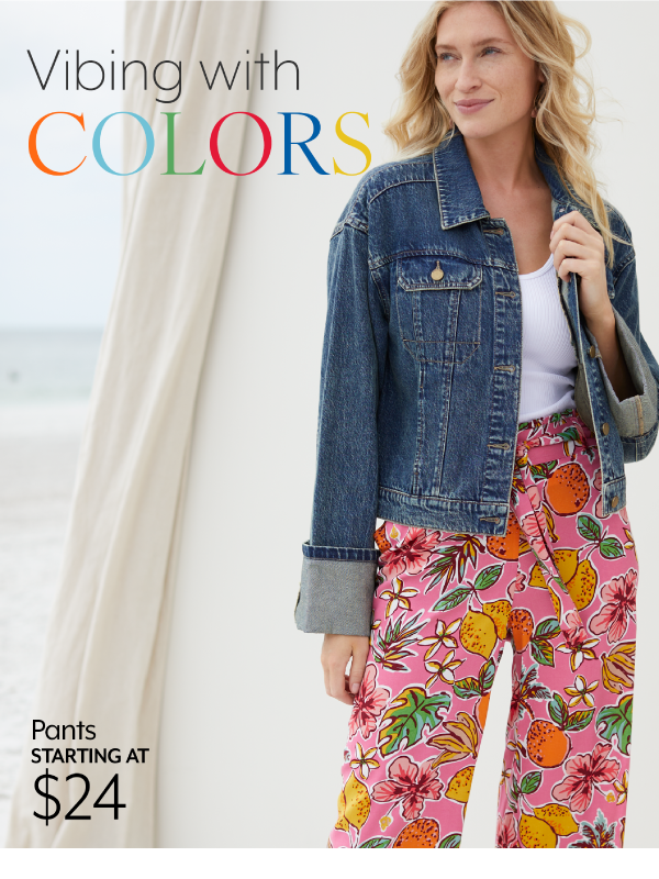 Vibing with Colors - Pants starting at $24