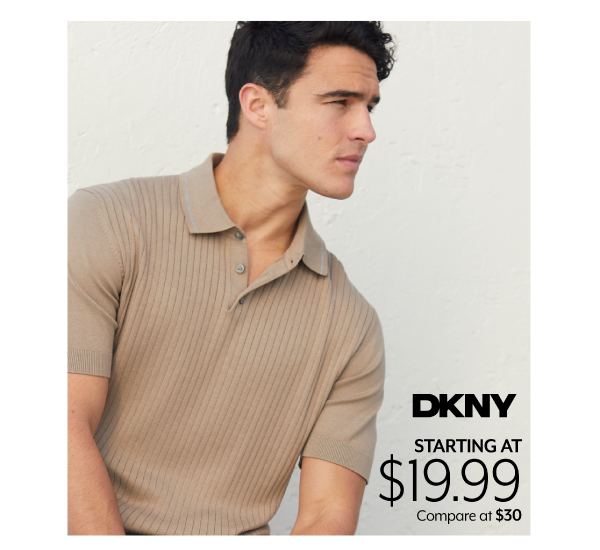 DKNY starting at 19.99