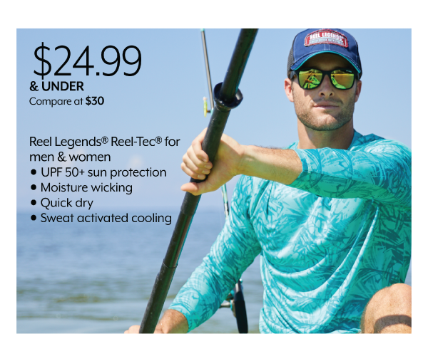 24.99 & Under Reel Legends Reel-Tec