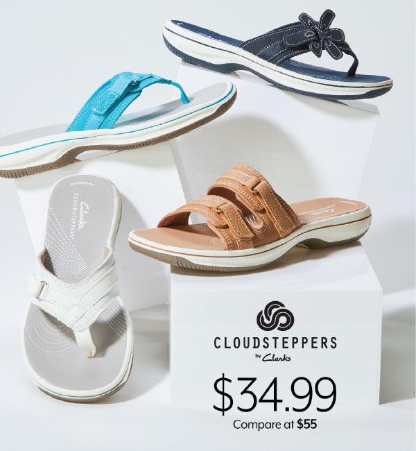 Cloudsteppers by Clarks 34.99