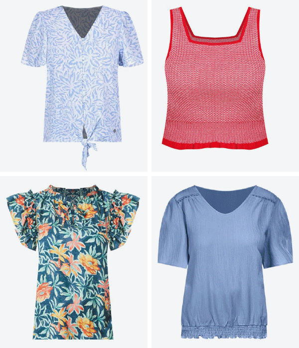 Fashion tops - starting at 16.99