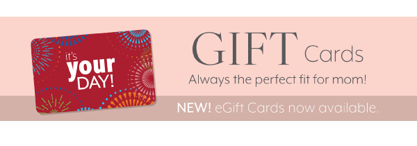 Gift Cards - eGift Cards now available