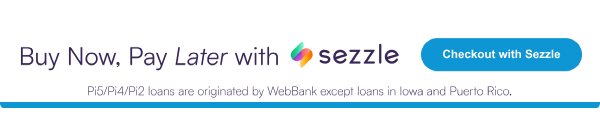 Buy now pay later with sezzle