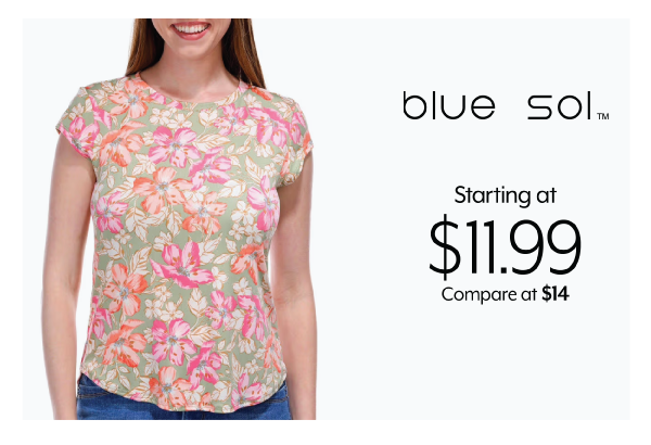 blue sol starting at 11.99
